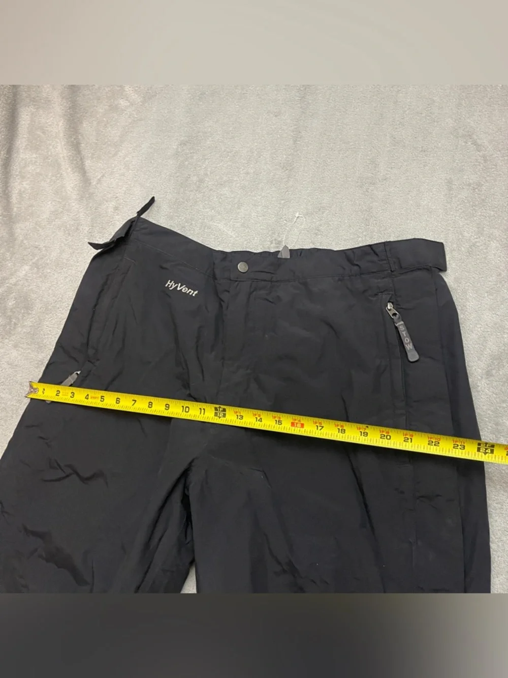 The North Face HyVent Snow Pants Mens XL Black Waterproof Ski Snowboard